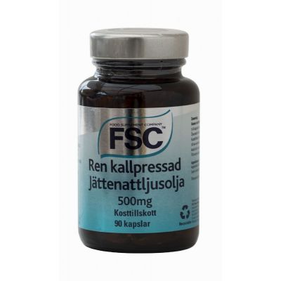 J�ttenattljusolja (primrose oil) med GLA 90 kaps