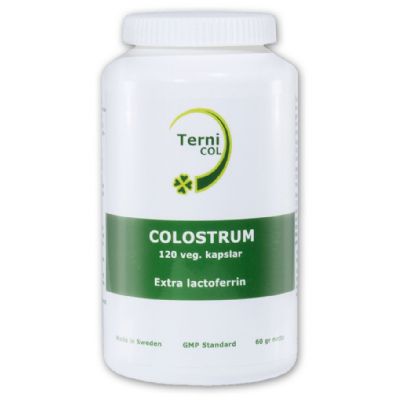 Kolostrum (colostrum) av r�mj�lk. 120 kapslar